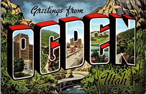 Greetings from ogden utah - from,