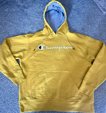 Champion yellow hoodie men - yellow,