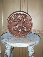 HAND CARVED SOLID WOODEN