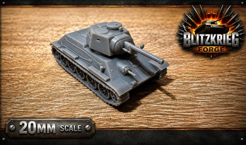20mm russian t34 tank - 20mm,