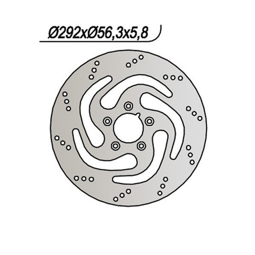 Rear brake disc - rear, harley