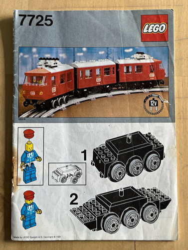 Lego 7725 electric - , passenger