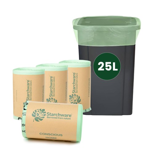 Litre compostable food - compostable,