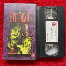 The Evil Dead VHS Video (1981)