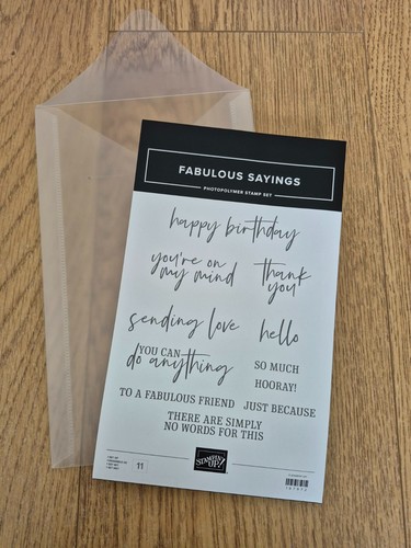 Stampin brand new - brand,