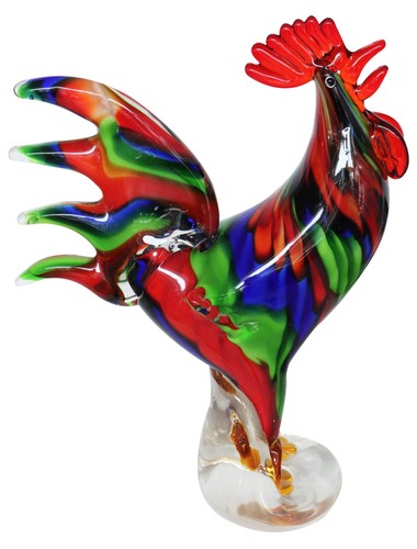 Glassfigure glass rooster