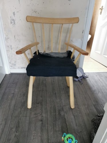 Hand made chair with - made,