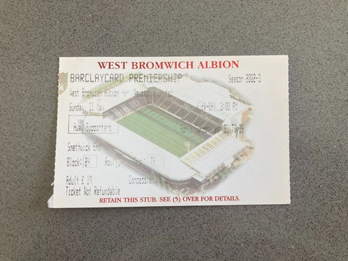 West bromwich albion - west, v