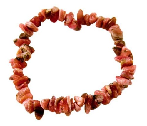 Bracelet chip rhodochrosite - bracelet,