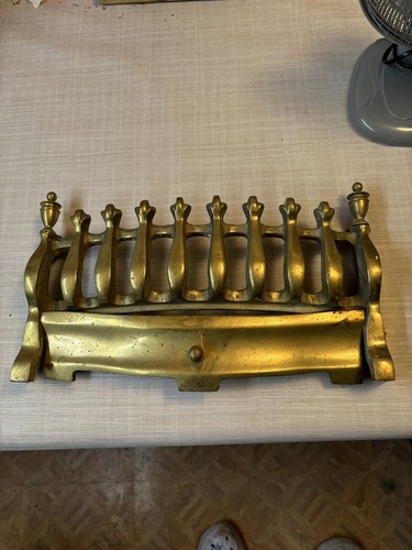 Gold colour brass fire - , fret