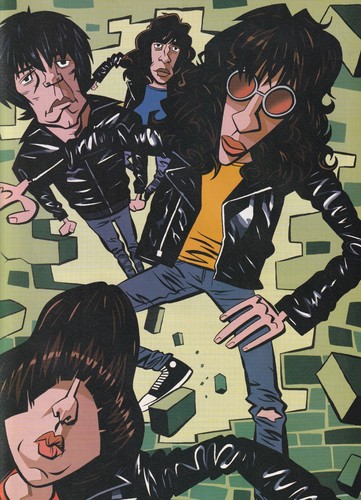 The ramones mini poster book - ramones,
