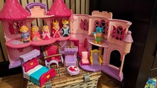 ELC happyland Princess castle and accessories very good with music