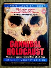 Cannibal Holocaust DVD (VIPO 25th Anniversary Edition) 2 Disc Set Inc BONUS DVD