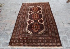 Hand Knotted Vintage Rug 4x7