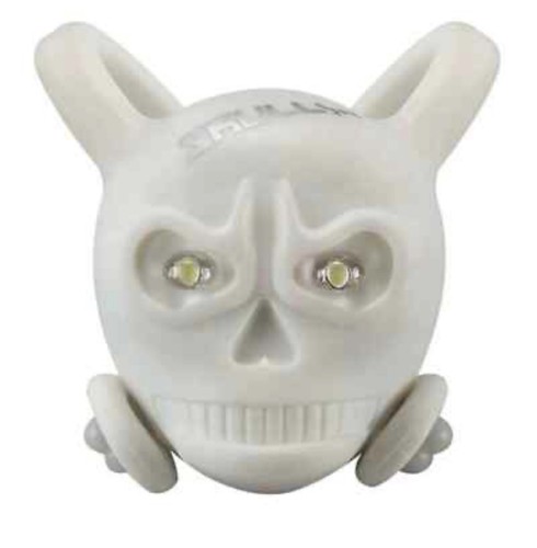 Skully led bicycle - skully, white