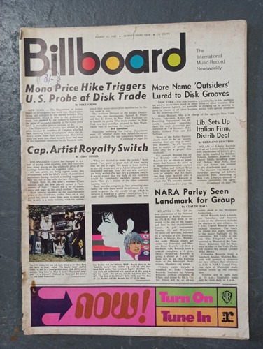 Billboard magazine back - magazine, issues