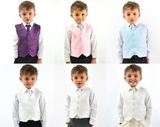 Boys Suits Waistcoat Suits
