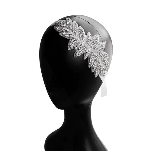 Wedding diamante leaves - wedding,