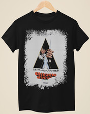 A Clockwork Orange - Japanese Movie Poster Inspired Unisex Black T-Shirt