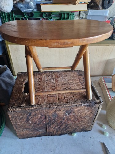 Vintage mid century wooden - vintage,