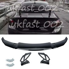 Gloss Black Big Racing Drift Spoiler Wing For BMW 4 Series M4 F82 F32 2013-2020