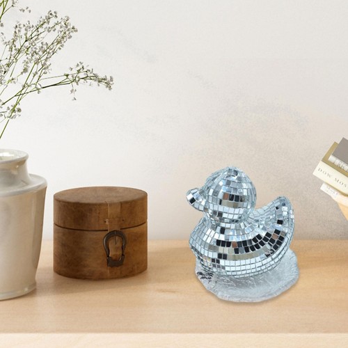 Duck mirror glass - duck, decoration