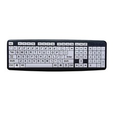 107 Keys Large Print Computer