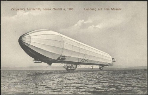 Germany pioneer zeppelin - pioneer, model