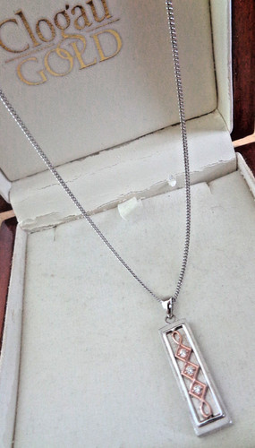 Clogau welsh gold - pendant, stg