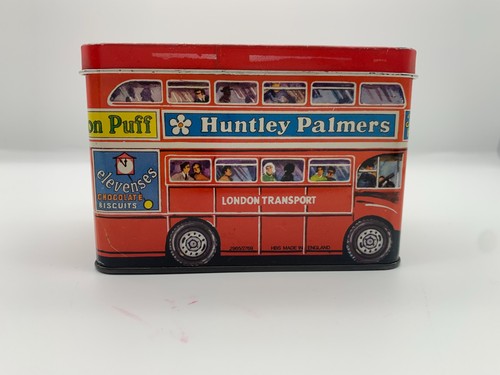 Huntley palmers tin hinged - palmers,