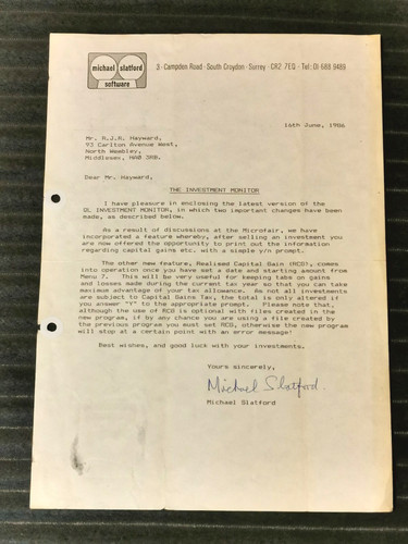 Original sinclair paperwork - original, ql