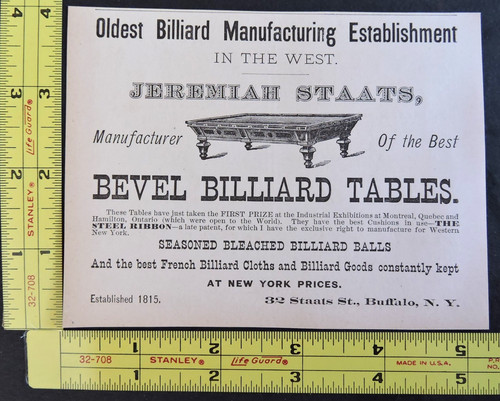 Rare antique 1878 - 1878, ad
