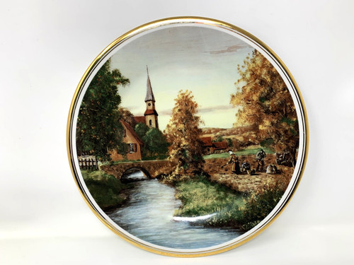 Edwardian china rural seasons - rural,