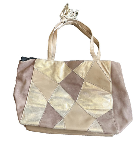 Beige woven straw - straw, bag