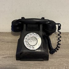 Bakelite Home Telephone Call Exchange Black Vintage - Restore Prop Display