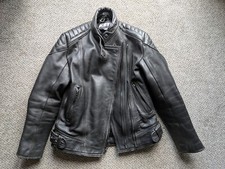 womens vintage motorcycle jacket size 12