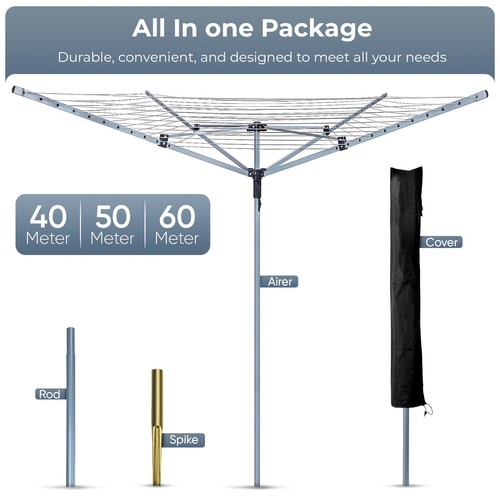 Heavy duty 50m arm - 40/50m, 4
