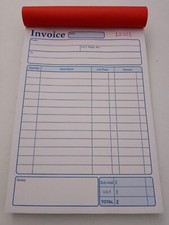 Invoice book duplicate receipt - invoice,