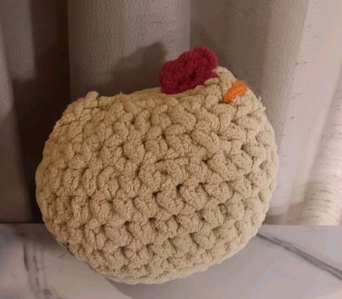 Handmade crochet chicken - handmade, plush