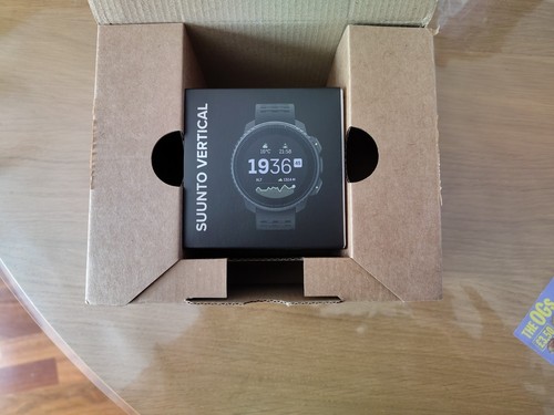 Suunto vertical black watch - black,