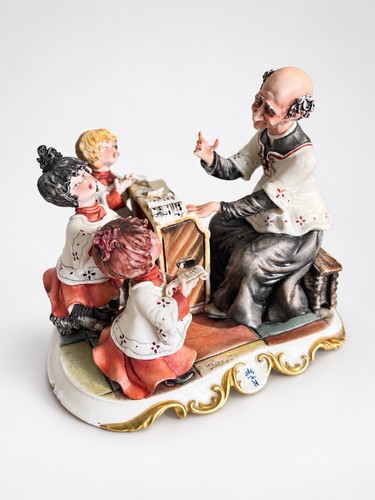Vintage capodimonte signed - vintage,