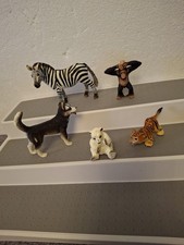 Schleich Wild Animal Zoo Figure Toy Bundle Zebra Tiger Polar Bear Husky Chimp GC