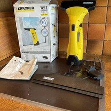 KARCHER WV 2 PREMIUM WINDOW VAC  .BOX WITH ACCESSORIES minus cloth part charger