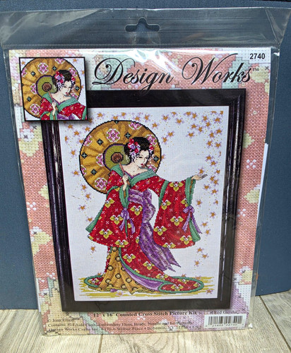Design works red geisha - works, "red