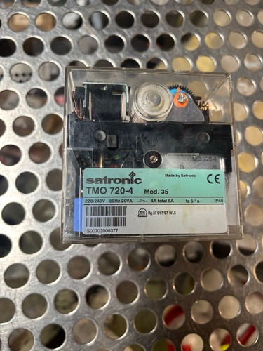 Honeywell satronic oil burner - satronic,