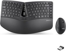 Perixx PERIDUO-606C Wireless Ergonomic Keyboard & Vertical mouse