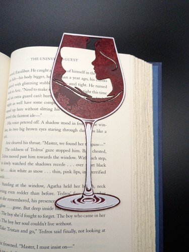 Love wine bookmark - wine, |