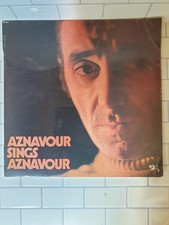 Aznavour Sings Aznavour. Charles Aznavour. 1971 Vinyl LP.