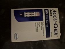 Accu-Chek Aviva Blood Glucose Test Strips, 50