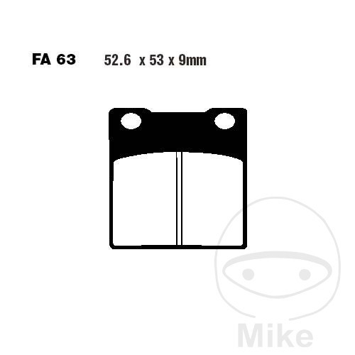 7924 sintered brake - 7924-sintered,